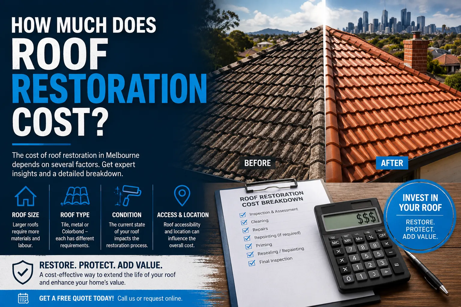 How Much Does Roof Restoration Cost?
